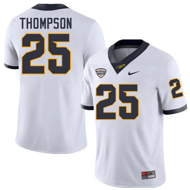 Cody Thompson Toledo Jersey,Toledo Rockets #25 Cody Thompson Jersey Youth College-White